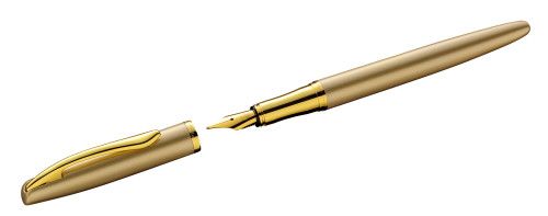 Fountain pen Jazz Noble Elegance P36 gold dynamic open Jazz FH dyn offen CMYK Gold PIM MAM web