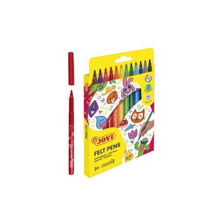 JOVI ΜΑΡΚΑΔΟΡΟΣ W/BLE BLISTER 12ΧΡ Φ3mm JUNIOR 1612