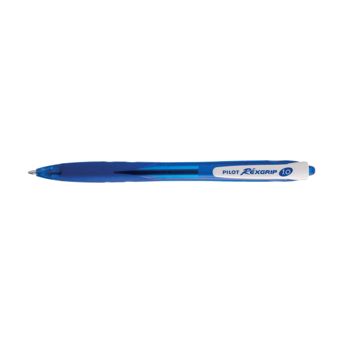PILOT ΣΤΥΛΟ BG REXGRIP 1.0mm BRG-10M-LL-BG ΜΠΛΕ 10Τ. - Image 1
