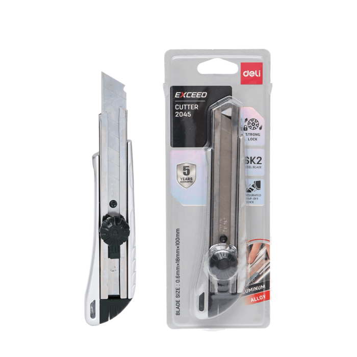 DELI ΚΟΠΙΔΙ ΣΠΑΣΤΟ ΜΕΓΑΛΟ ΜΕΤ. BLISTER 10cm EXCEED E2045 - Image 1