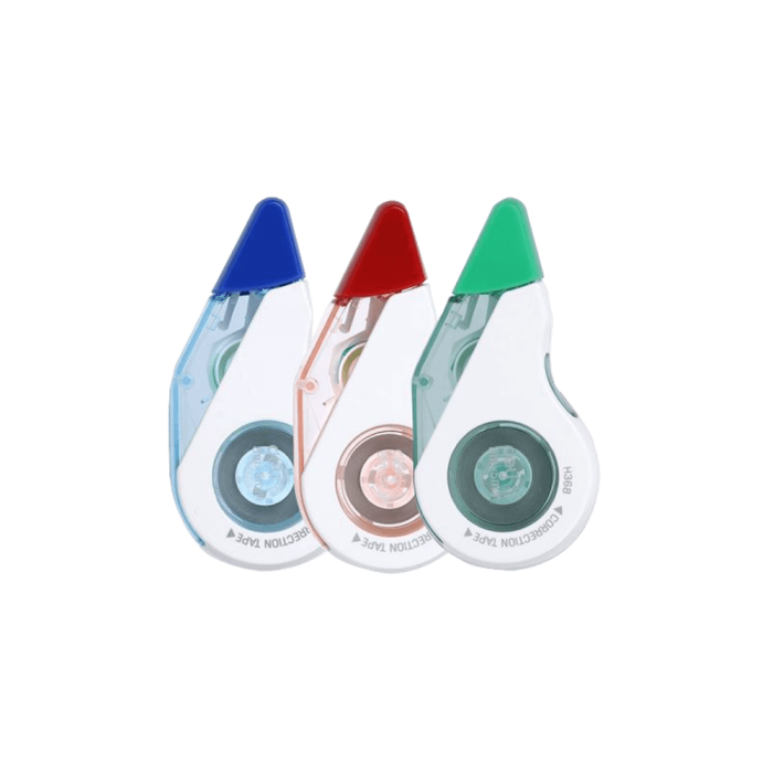 DELI ΤΑΙΝΙΑ ΔΙΟΡΘ. BLISTER 5mmx8m H368 ΔΙΑΦ.ΧΡΩΜ. 12Τ - Image 1