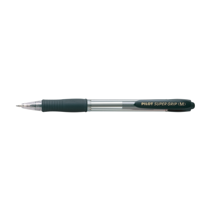 PILOT ΣΤΥΛΟ SUPER GRIP MEDIUM ΜΑΥΡΟ 12Τ. - Image 1